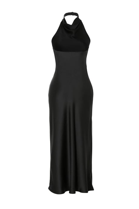 TRENDYOLMİLLA Dam Svart Enfärgad Maxi Ärmlös Elegant/Kväll Slipklänningar - Image 2