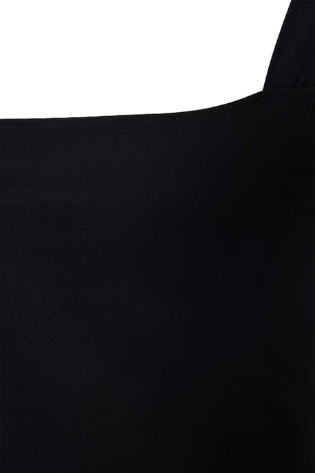 Trendyol Curve Dam Svart Enfärgad Maxi Ärmlös Casual Sjöjungfru Plus size Klänning - Image 5