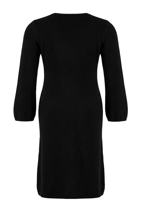 Trendyol Curve Dam Svart Enfärgad Lång Figursydd Plus size Koftor - Image 4