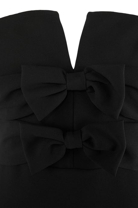 Trendyol Curve Dam Svart Enfärgad Maxi Ärmlös Examen / Bal A-linje Plus size Klänning - Image 4