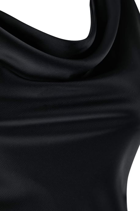 Trendyol Curve Dam Svart Enfärgad Maxi Ärmlös Fest Bodycon Plus size Klänning - Image 4