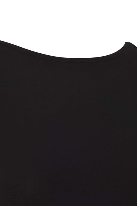 Trendyol Curve Dam Svart Enfärgad Maxi Kort Kväll / Vardag A-linje Plus size Klänning - Image 5