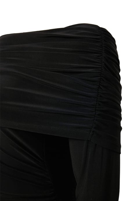 Trendyol Curve Dam Svart Enfärgad Maxi Lång Elegant/Kväll A-linje Plus size Klänning - Image 4