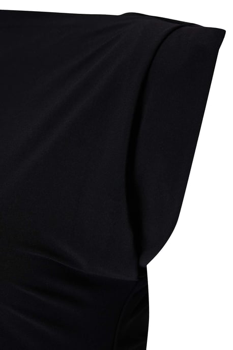 Trendyol Curve Dam Svart Enfärgad Maxi Ärmlös Casual Bodycon Plus size Klänning - Image 5