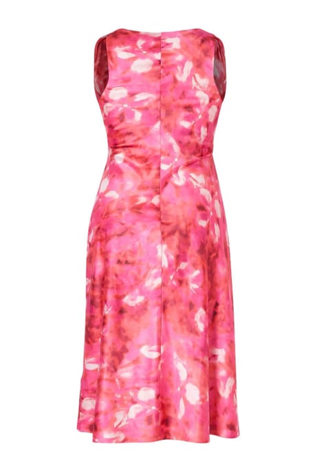 Trendyol Curve Dam Rosa Färgblock Maxi Ärmlös Fest A-linje Plus size Klänning - Image 4