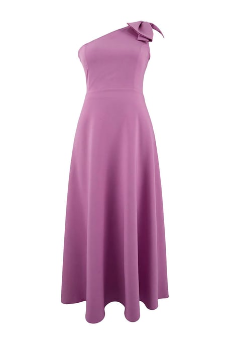 Trendyol Curve Dam Rosa Enfärgad Maxi Ärmlös Elegant/Kväll A-linje Plus size Klänning - Image 2