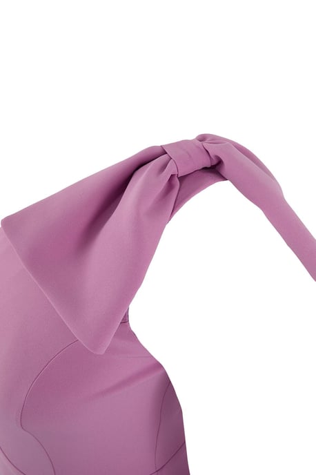 Trendyol Curve Dam Rosa Enfärgad Maxi Ärmlös Elegant/Kväll A-linje Plus size Klänning - Image 3