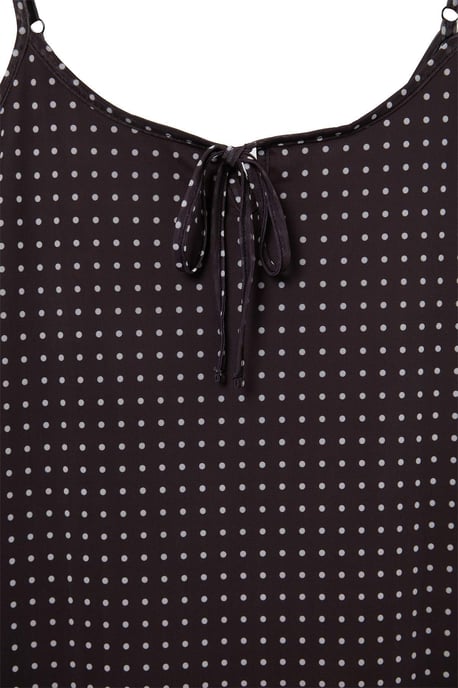 Trendyol Curve Dam Brun Rutig Midi Ärmlös Casual A-linje Plus size Klänning - Image 5