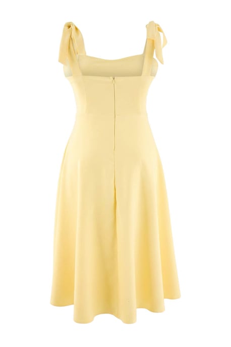 Trendyol Curve Dam Gul Enfärgad Maxi Ärmlös Elegant/Kväll A-linje Plus size Klänning - Image 2