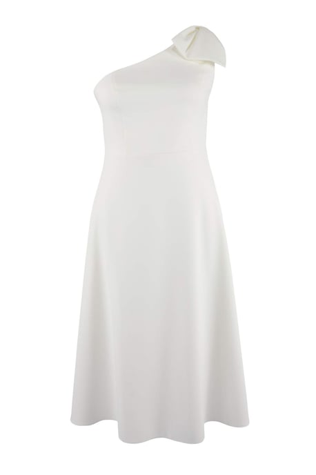 Trendyol Curve Dam Ecru Enfärgad Maxi Ärmlös Elegant/Kväll Bodycon Plus size Klänning - Image 3