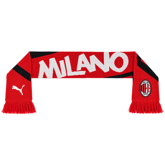 Puma AC Milan Red/White Scarf Fan - Image 1