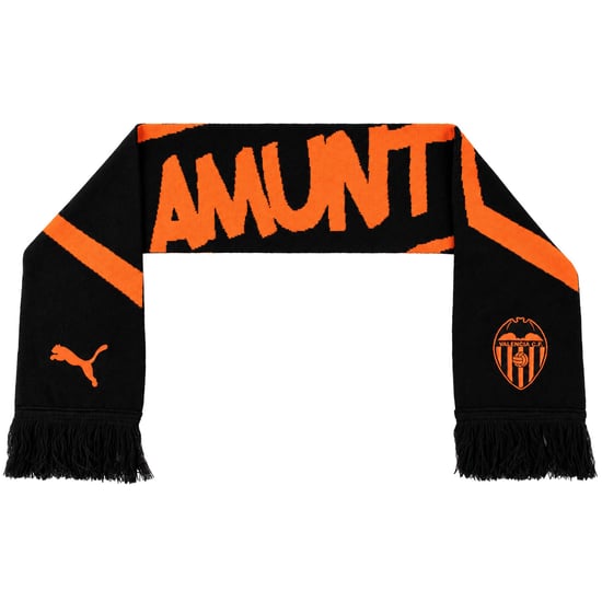 Puma Valencia C.F. Black/Orange Scarf Fan - Image 1