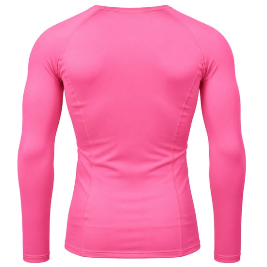 PumaTeam Liga Mens Pink Baselayer Top - Image 2