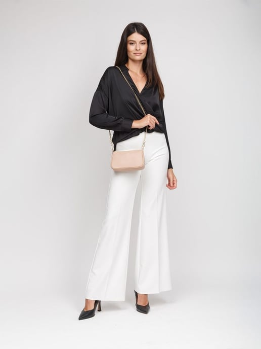 Giulia Monti Crossbody Bag Nude - Image 5