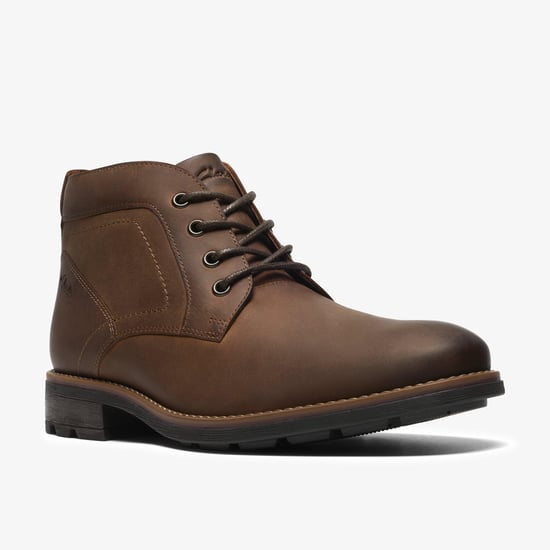 Emmet Chukka Tan Leather Boots - Image 4