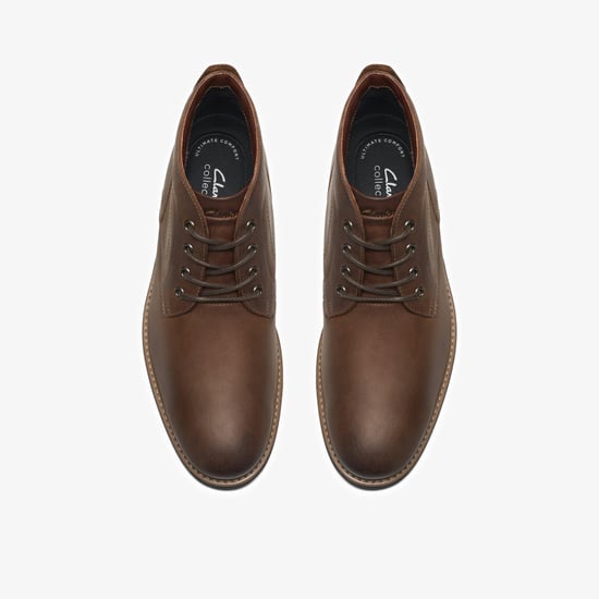 Emmet Chukka Tan Leather Boots - Image 6