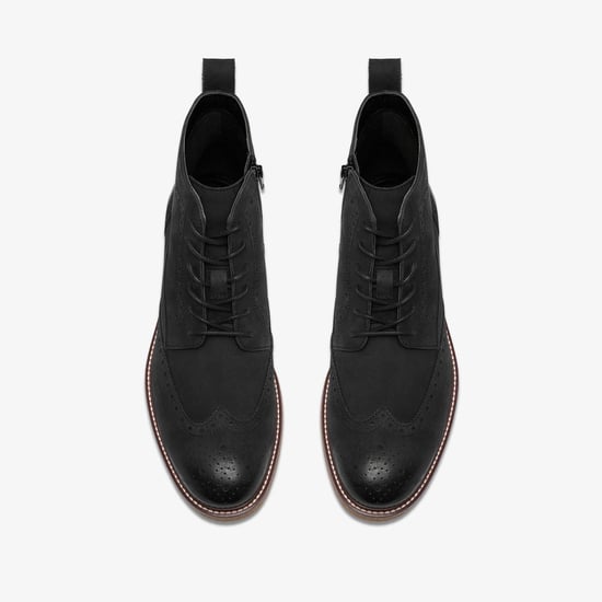 Chelwood Hi Black Oily Lea Boots - Image 6