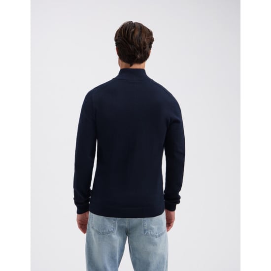 Saint Steve Elwin 70003 dark navy half zip trui - Image 3