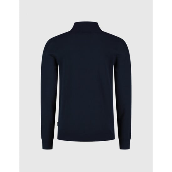 Saint Steve Elwin 70003 dark navy half zip trui - Image 4