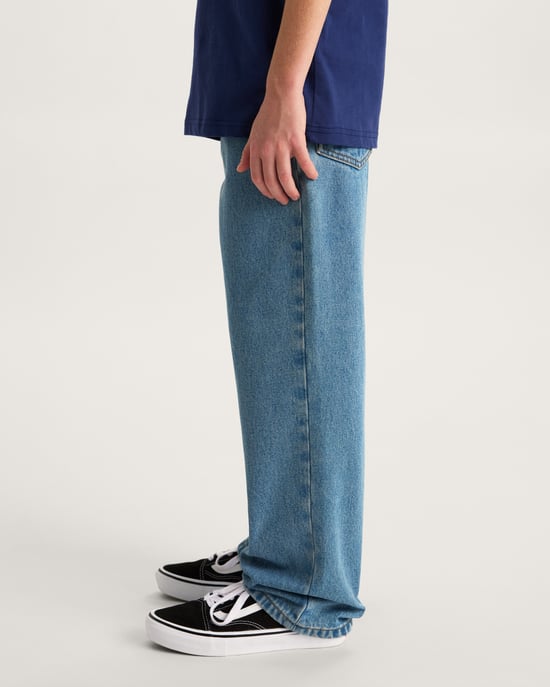 Check-5 Loose Denim Trousers - Image 5