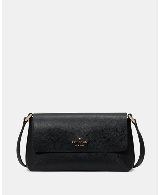 Gwen Textured Patent Crossbody Bag - Image 1