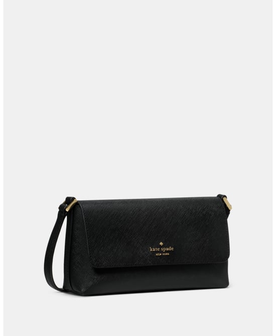 Gwen Textured Patent Crossbody Bag - Image 3
