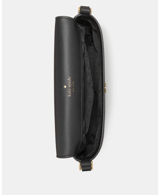 Gwen Textured Patent Crossbody Bag - Image 4
