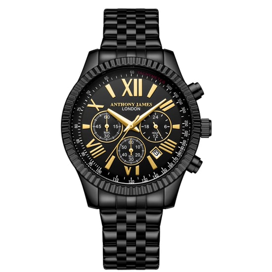 Hand Assembled Anthony James Chrono Sports Black - Image 1