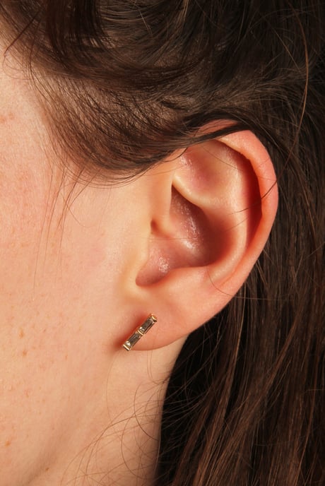 Set of 8 Gold Plated Earrings - Image 5