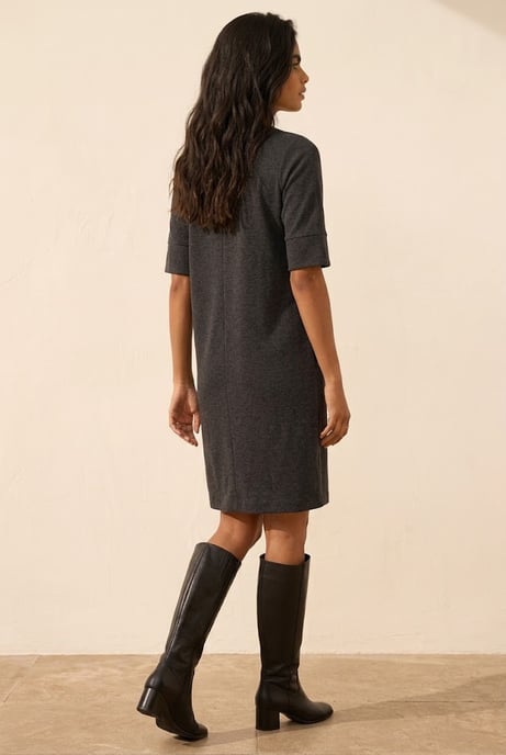 Embellished Front-Line Shift Dress - Image 3