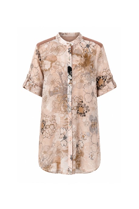 Botanical Breeze Longline Shirt - Image 5