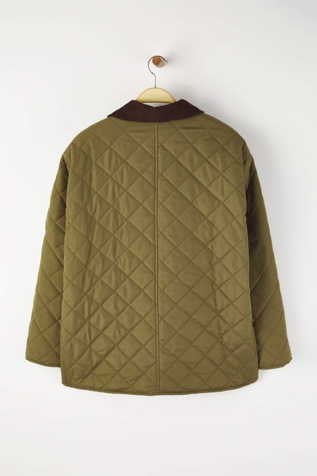 Trendyol Curve Dam Khaki Enfärgad Lång Regular fit Plus size Kappor - Image 5