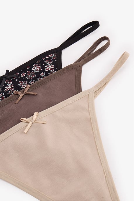 Frosty Morning Floral Thong - Image 2