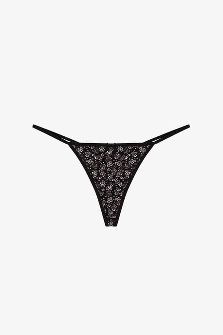 Frosty Morning Floral Thong - Image 5