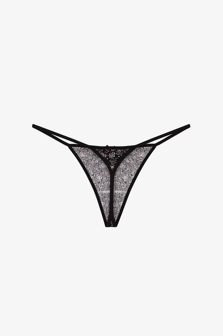 Frosty Morning Floral Thong - Image 6