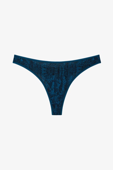 Snake Snake Pattern Thong - Image 6