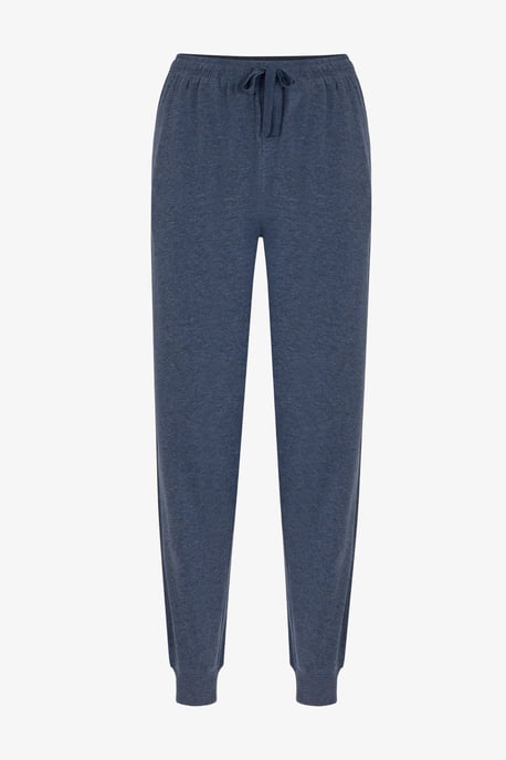 Men's Weekend Striped Long Sleeve Jogger Pajama Set - Image 3