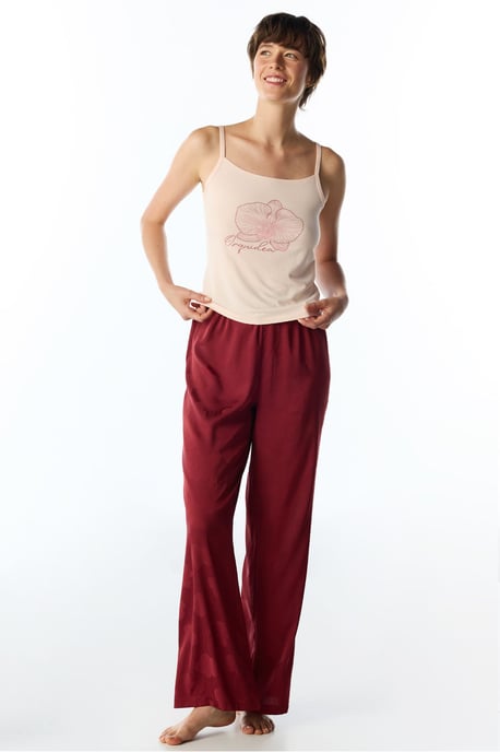Orquidea Floral Pajama Pants Set - Image 2