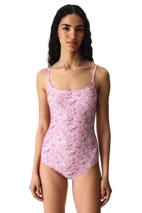 Amira Small Floral Print Swimsuit - Image 1