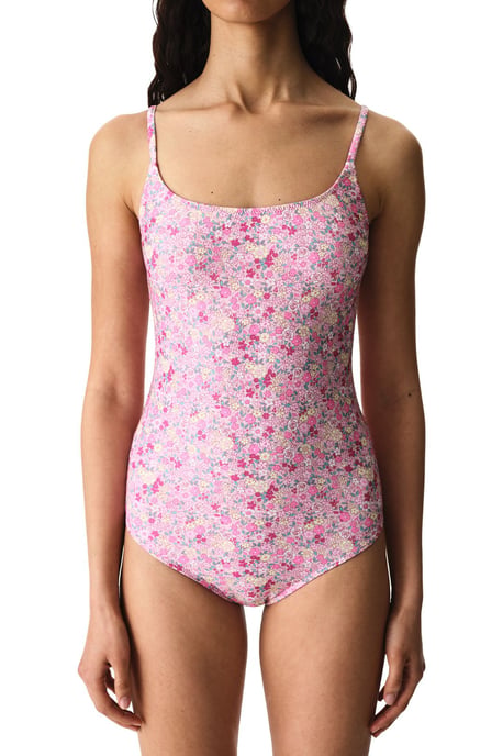 Amira Small Floral Print Swimsuit - Image 3