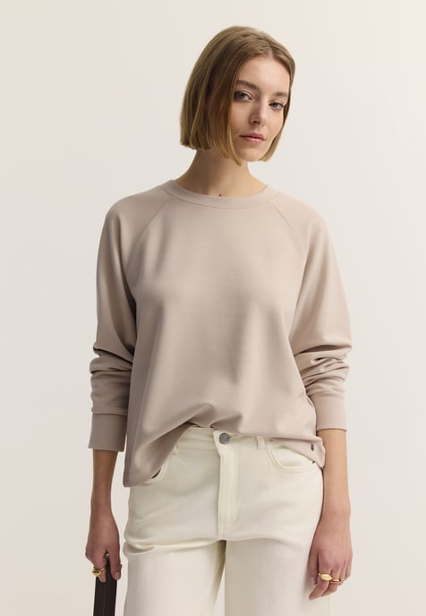 Bugatti Damen Sweatshirt Cozy Touch met ronde hals - Image 1