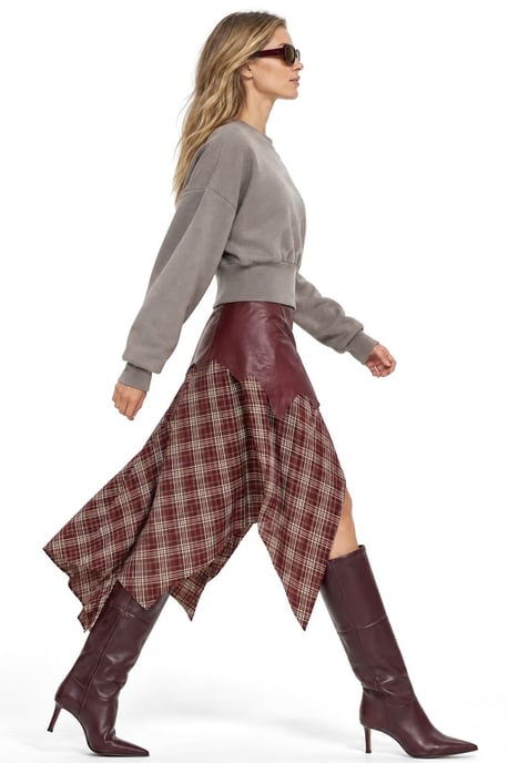 Women's Crop Crew Neck Sweatshirt - Image 2