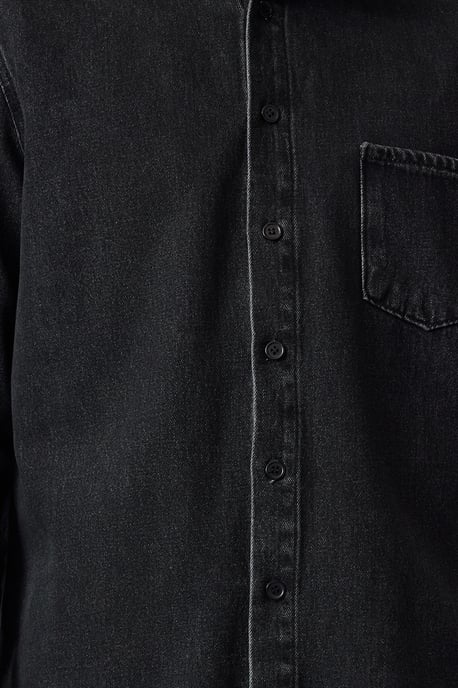 TRENDYOL MAN Men's Gray Plain Long Regular fit Jackets - Image 4