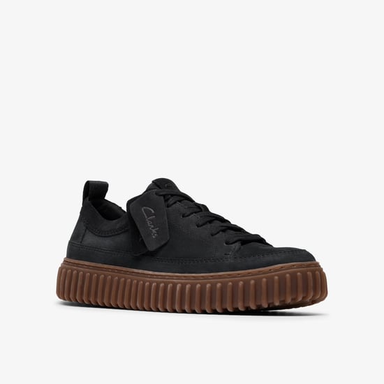 Torhill Lace Black Nubuck Schoenen - Image 4