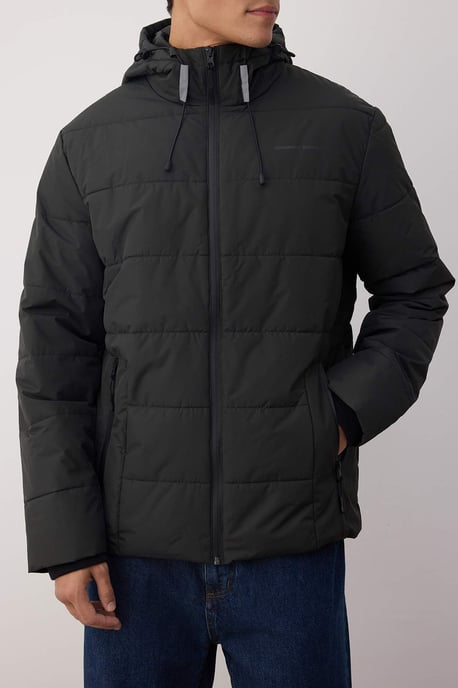 TRENDYOL MAN Men's Khaki Plain Long Regular fit Winter Jackets - Image 2
