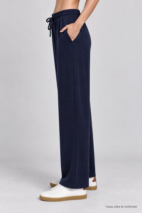 Wide Leg Drawstring Waist Sweatpants - Image 5