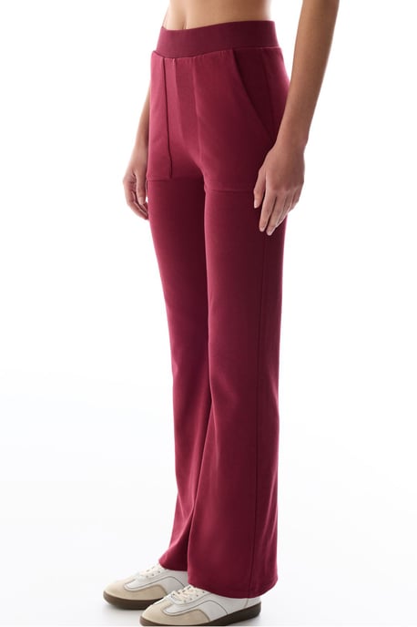 Ribana Detail Flare Sweatpants - Image 1