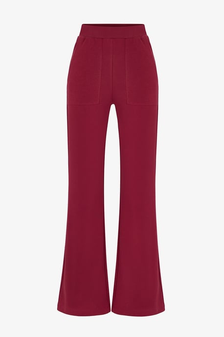 Ribana Detail Flare Sweatpants - Image 5