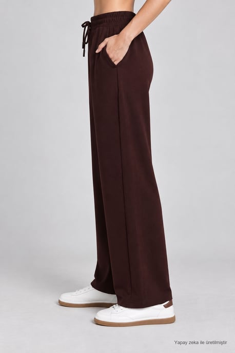 Wide Leg Drawstring Waist Sweatpants - Image 5