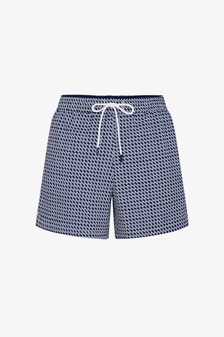 Men's Countty Club Geometric Print Swim Shorts - Image 4